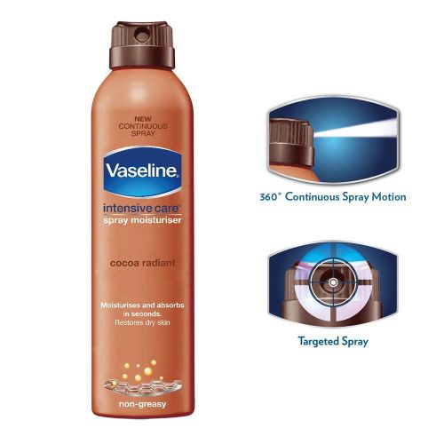 Vaseline Intensive Care Moisturizer For Moisturizing (Dry Skin) 190Ml,Spray Item | Buy Vaseline Intensive Care Moisturizer For Moisturizing (Dry Skin) 190Ml,Spray | SPOP Enterprise Global